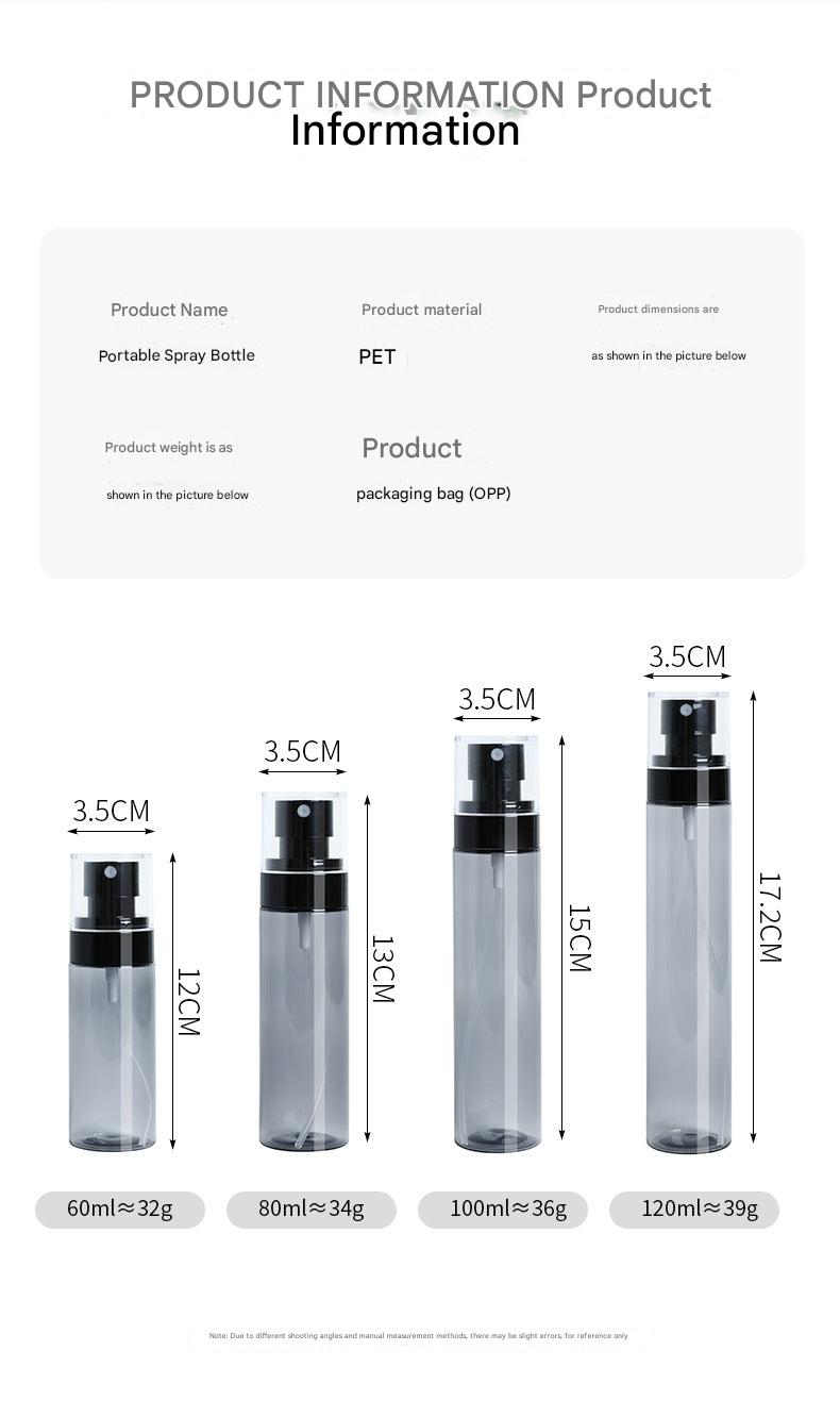 Image of portable sprayer bottle for travel hydration