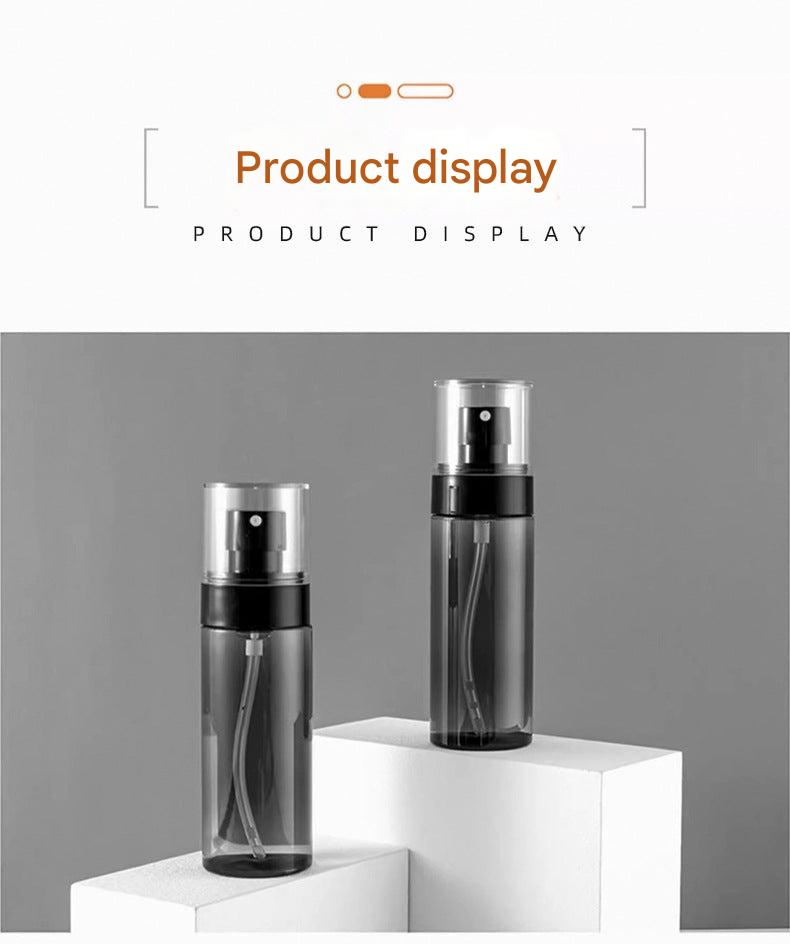 Lifestyle image of sprayer bottle being used outdoors