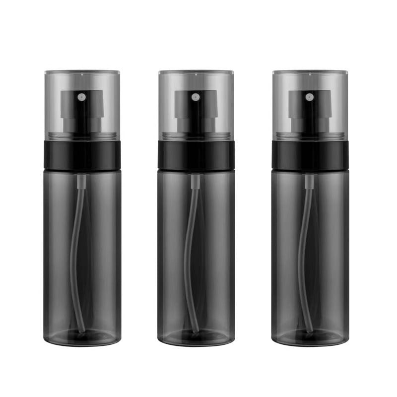 Multiple sizes of portable sprayer bottles displayed