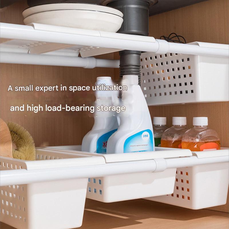 Stylish storage rack for closet organisation