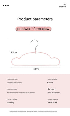 Minimalist nursery with eco-friendly clothes hangers