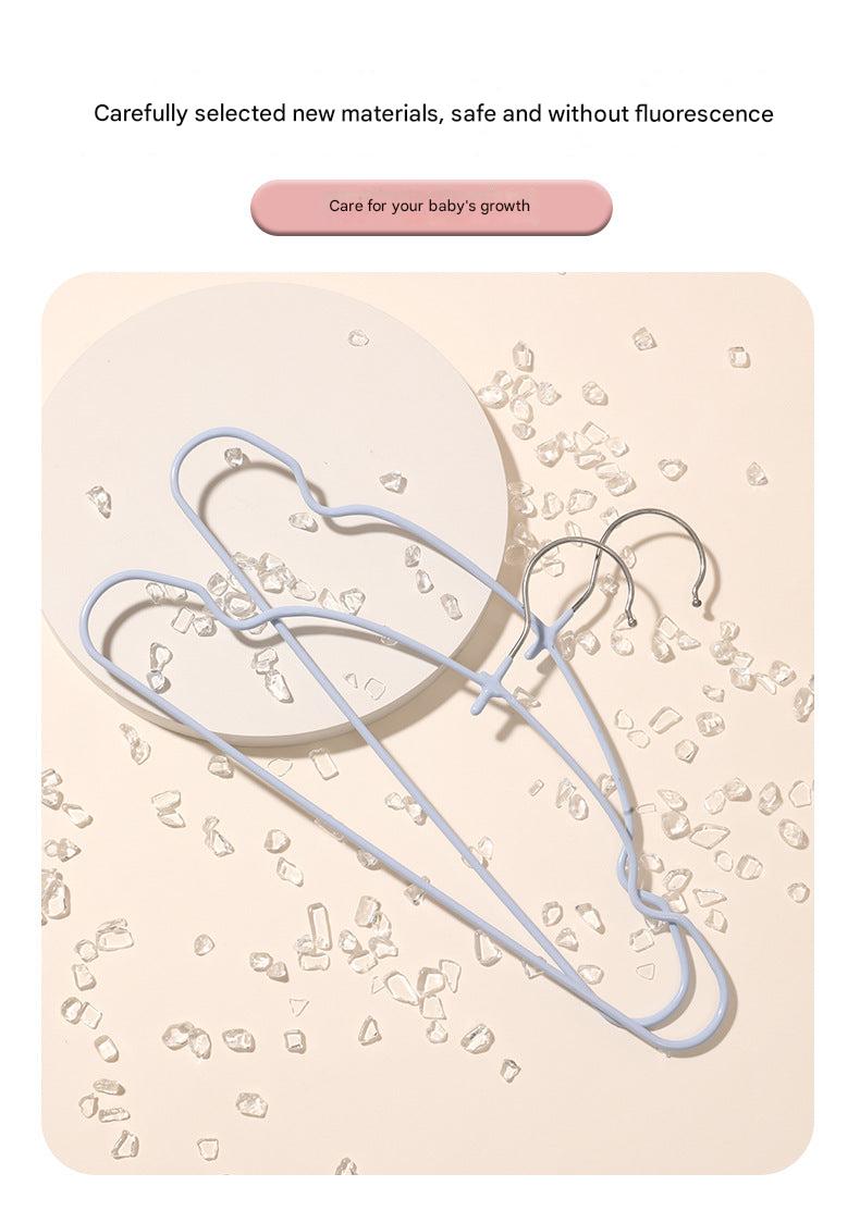 Non-slip hangers preventing clothes from slipping