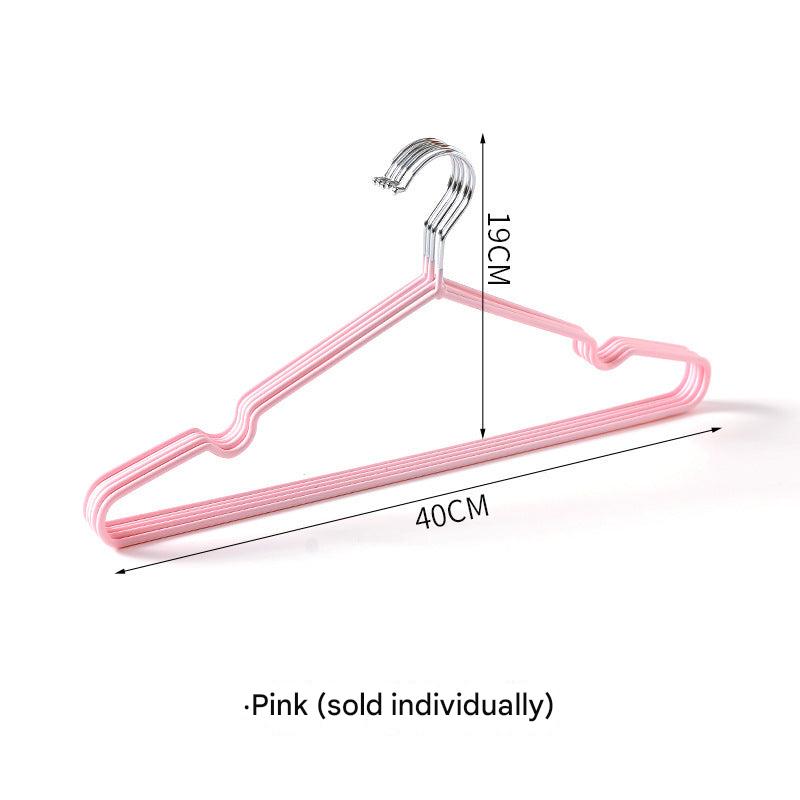High-quality baby clothes hangers in bright colours