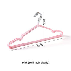 High-quality baby clothes hangers in bright colours