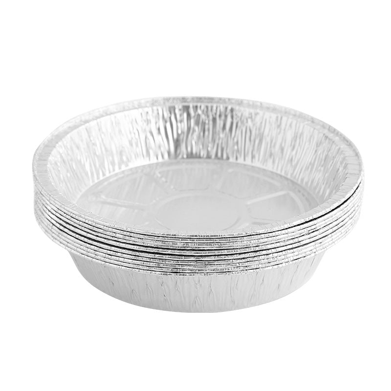 aluminium baking pans with vegetables