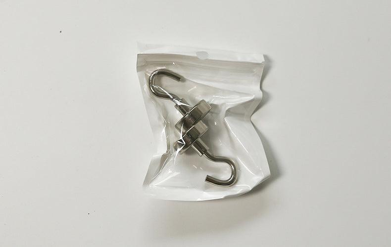 Modern design of iron magnetic hooks shown