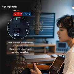 User interface of the audio recording device