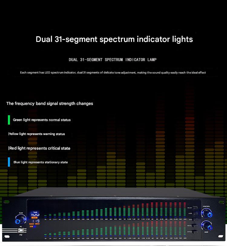 Equalizer setup for musical performance