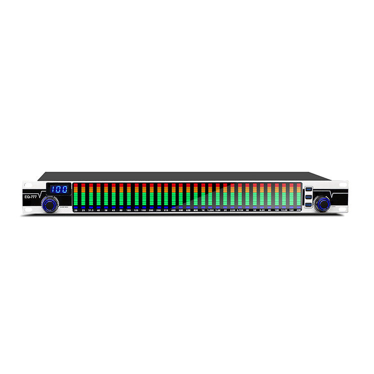 Compact audio equalizer design