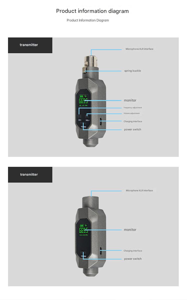 Dynamic microphone system for musicians