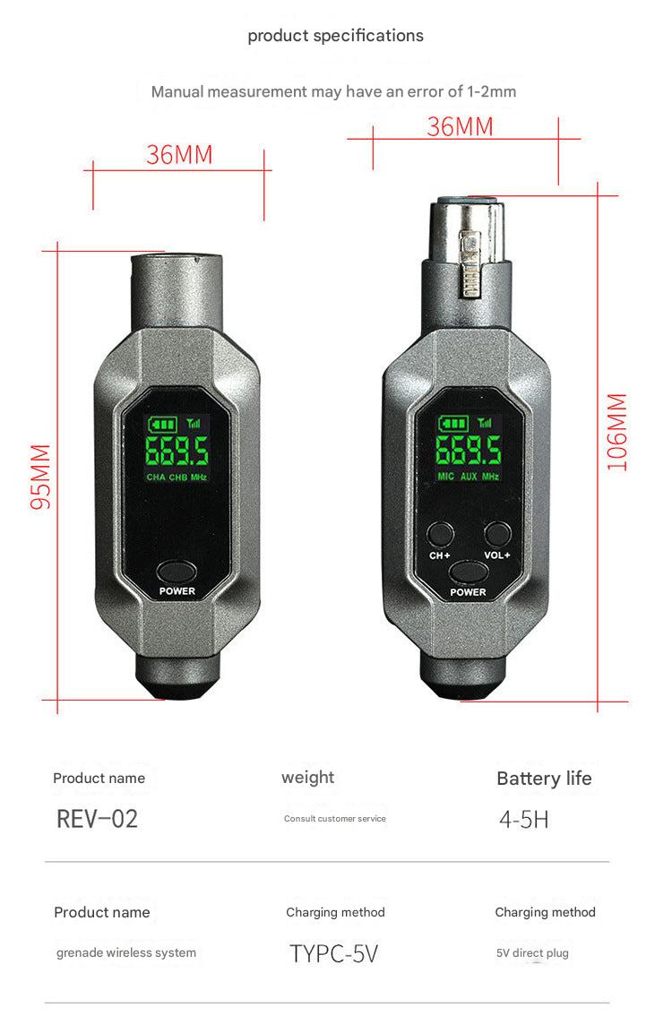 Musician microphone adapter for improved sound