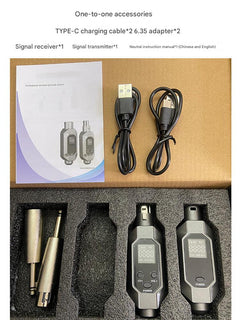 48V condenser microphone setup
