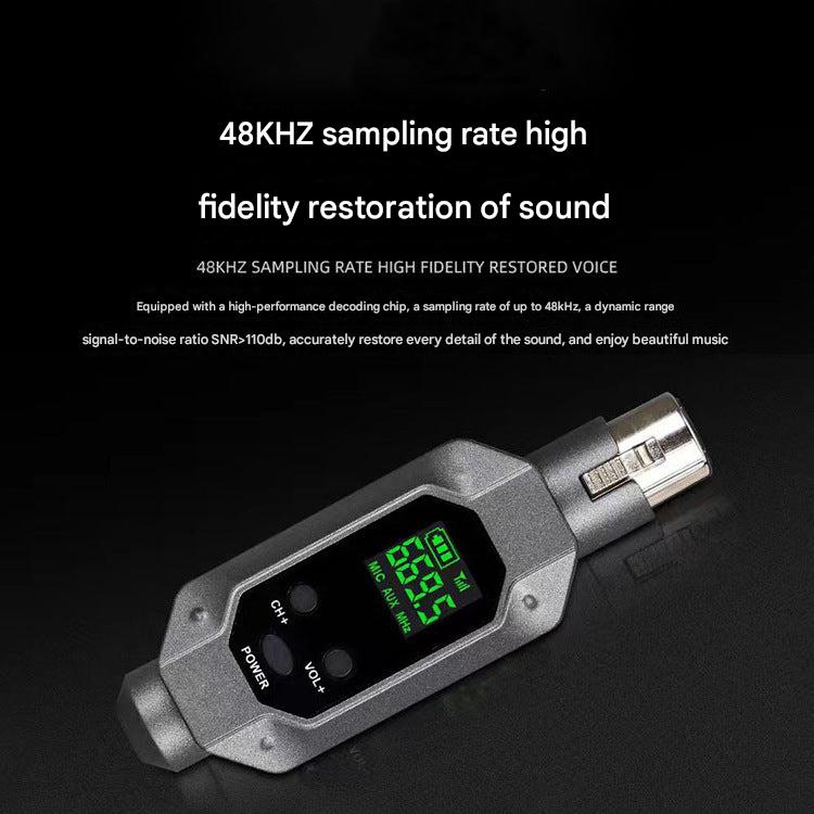 Rechargeable microphone system for performances