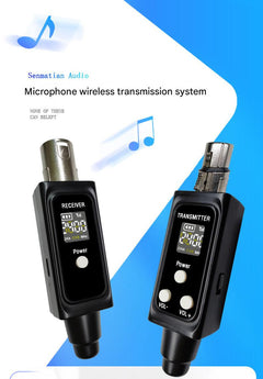 Receiver for wireless microphone system