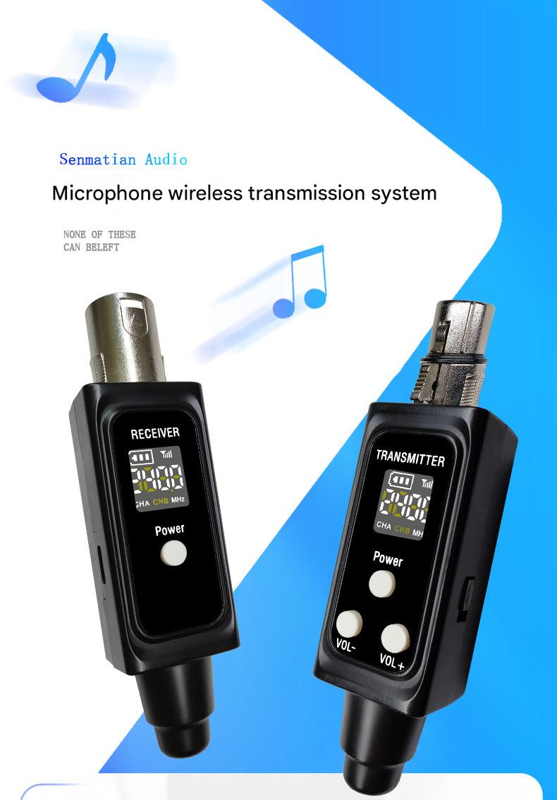 Receiver for wireless microphone system