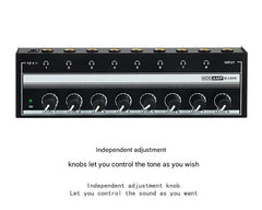 4-channel headphone amplifier detailed features