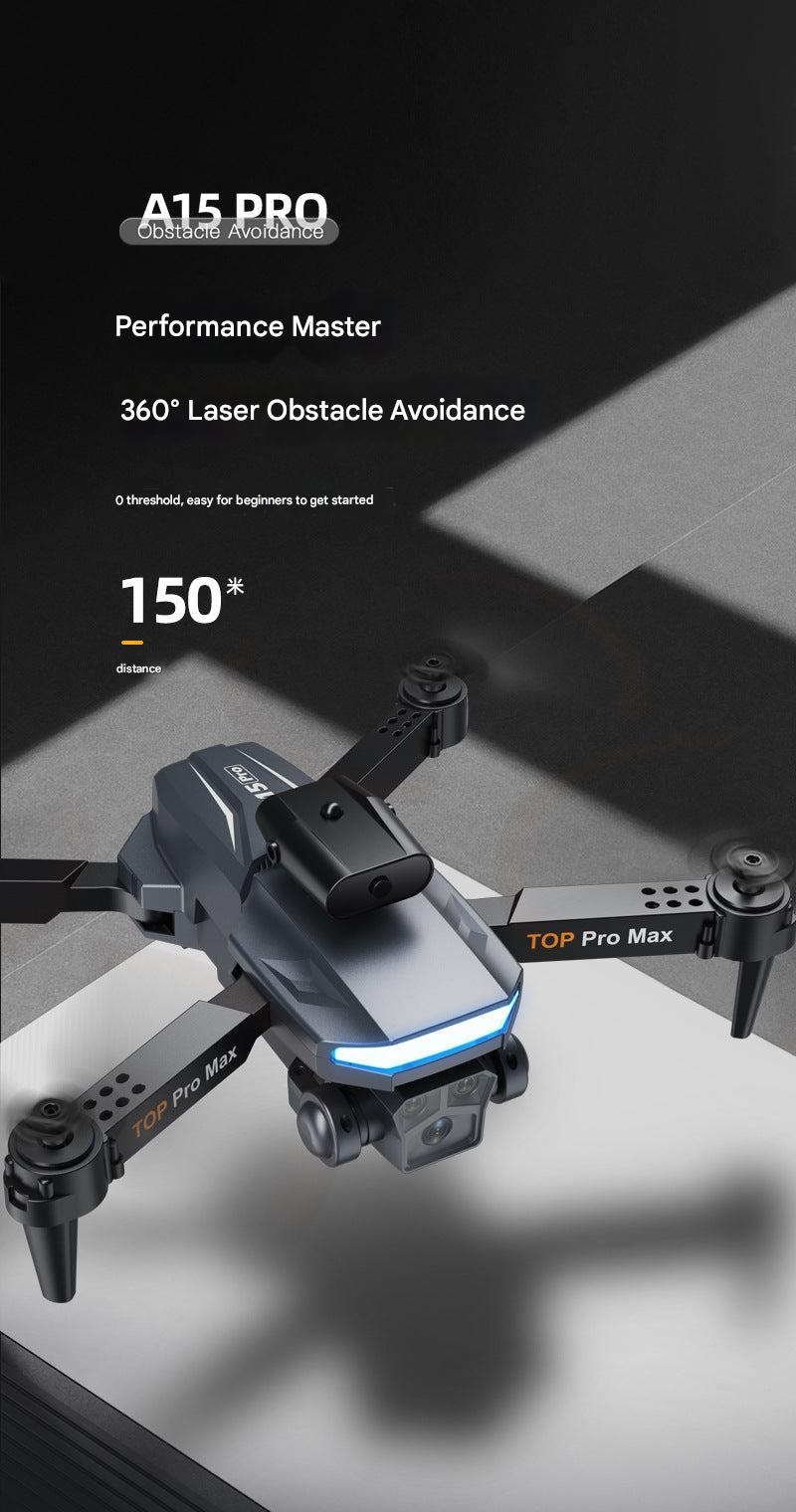 Foldable design of A15 drone for portability