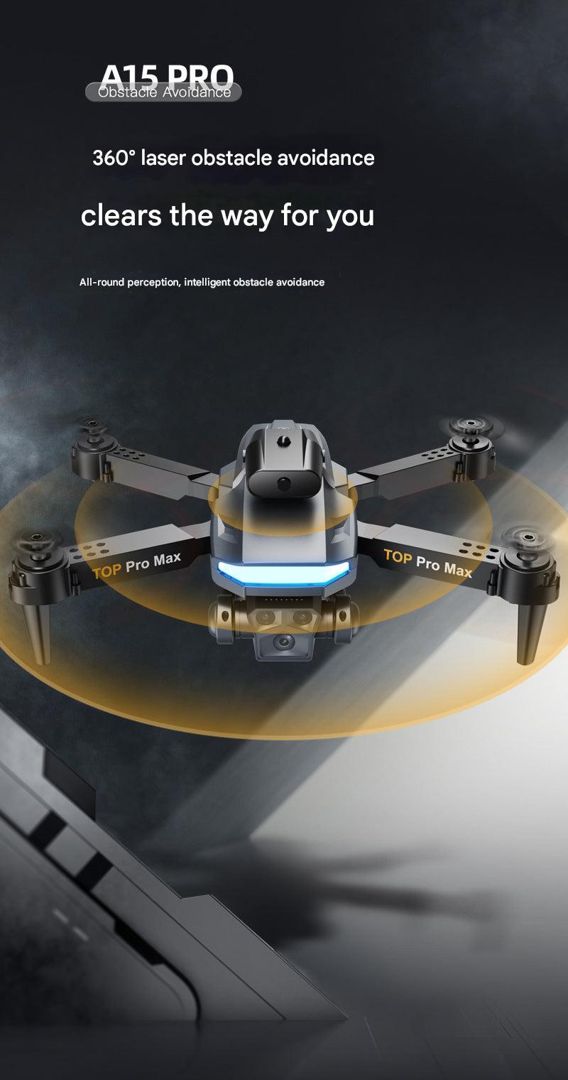 A15 drone capturing aerial footage