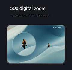 Zoomed in view of the A15 drone camera