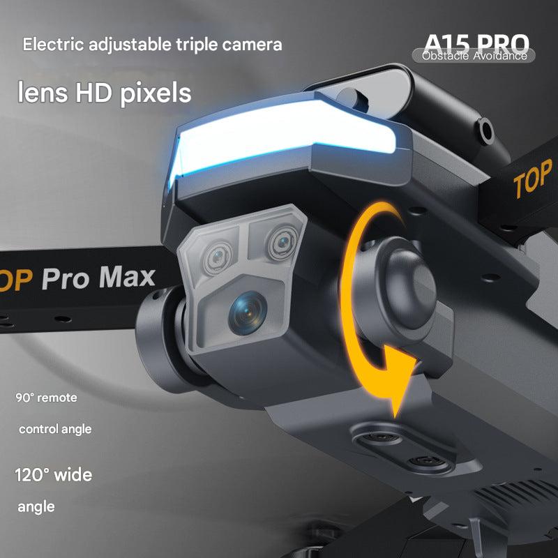 Foldable design of A15 drone for portability