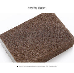 Rust removal sponge for cookware