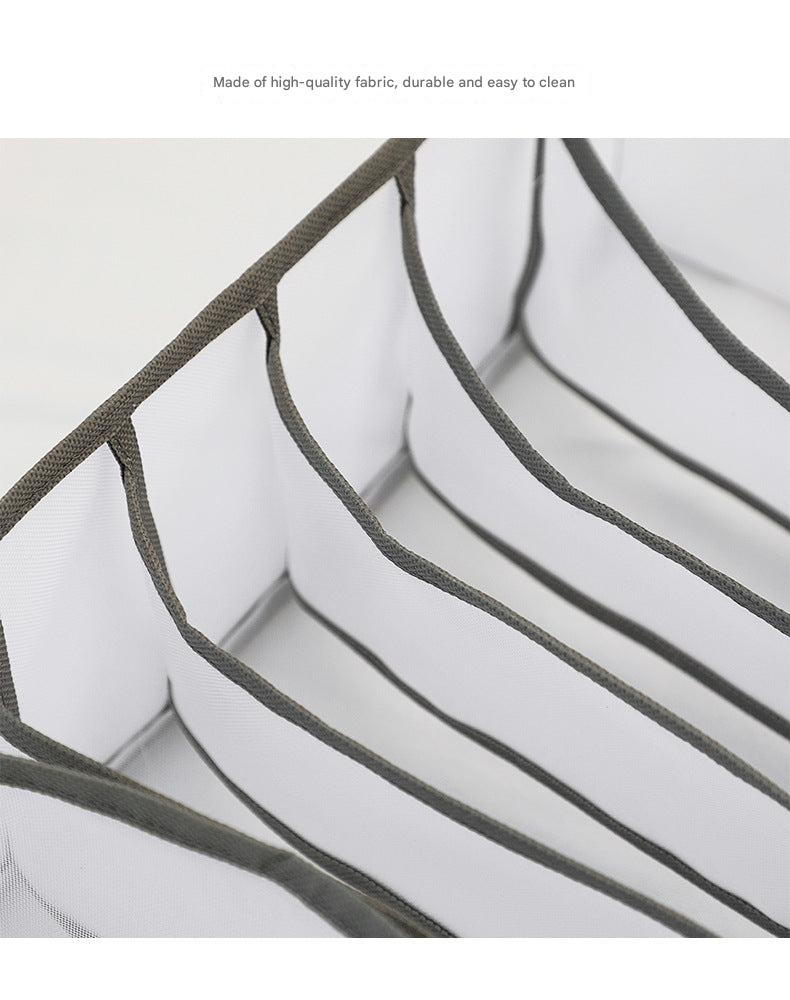 Photo displaying multi-compartment sock and lingerie organiser