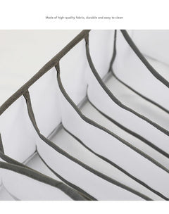 Photo displaying multi-compartment sock and lingerie organiser