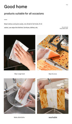 Image of Cleaning Cloth and Kitchen Supplies