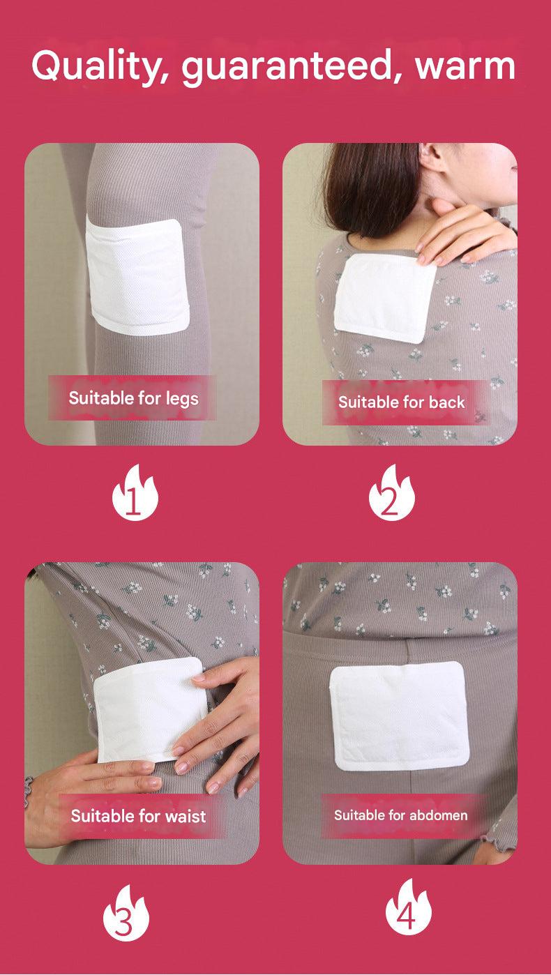 Self-Heating Foot and Body Warmer in outdoor setting
