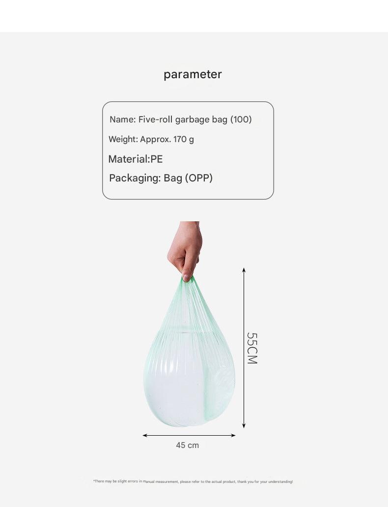 High-quality PE trash bags for waste disposal