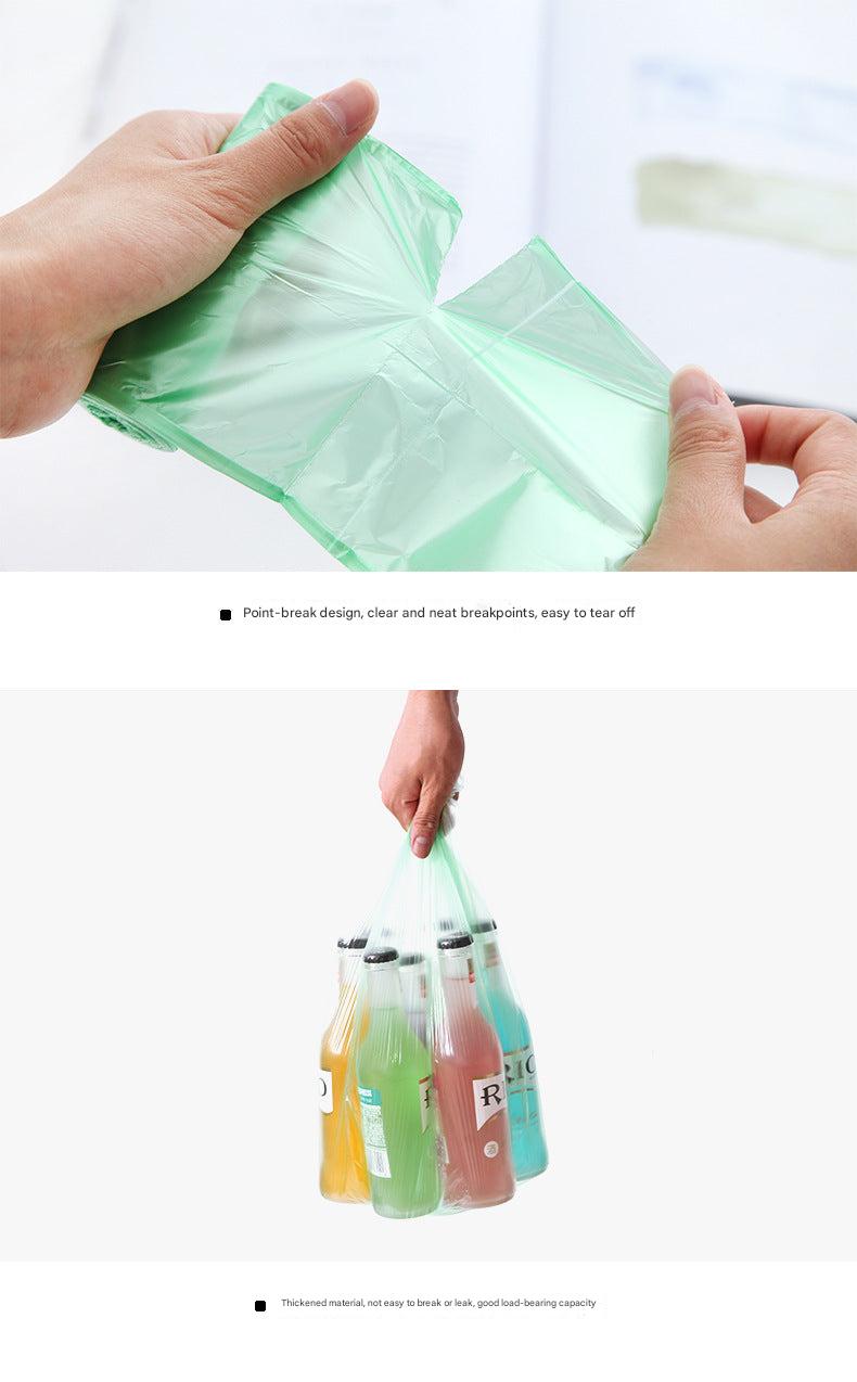 Eco-friendly colourful plastic garbage bags