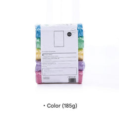 Eco-friendly colourful plastic garbage bags