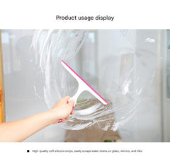 Single-sided glass cleaning squeegee
