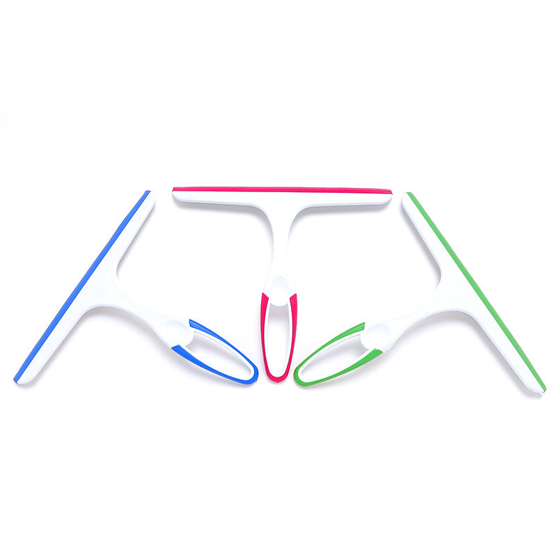 Effortless glass squeegee in pink