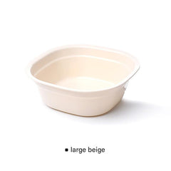 Plastic bowl showing functionality for home tasks