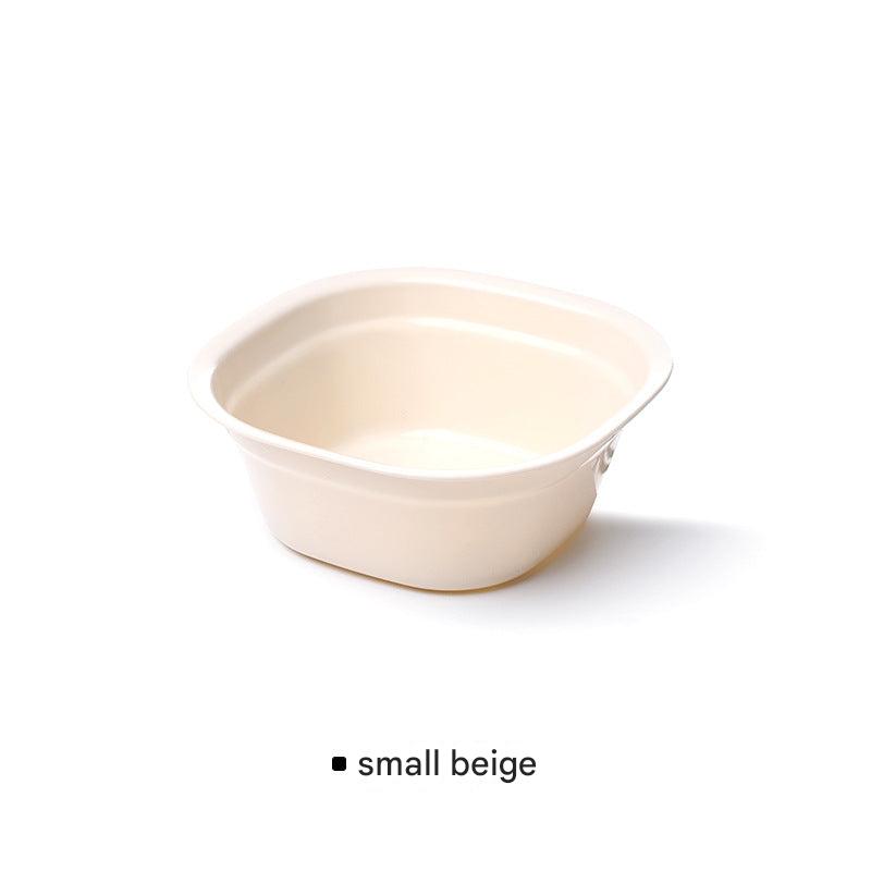 Large multi-purpose plastic bowl in kitchen