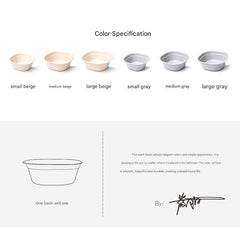 Versatile soaking bowl for household use