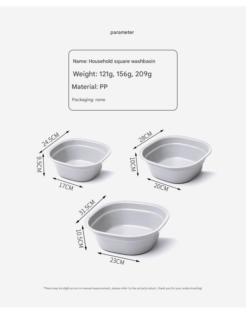 Easy to clean plastic bowl after use