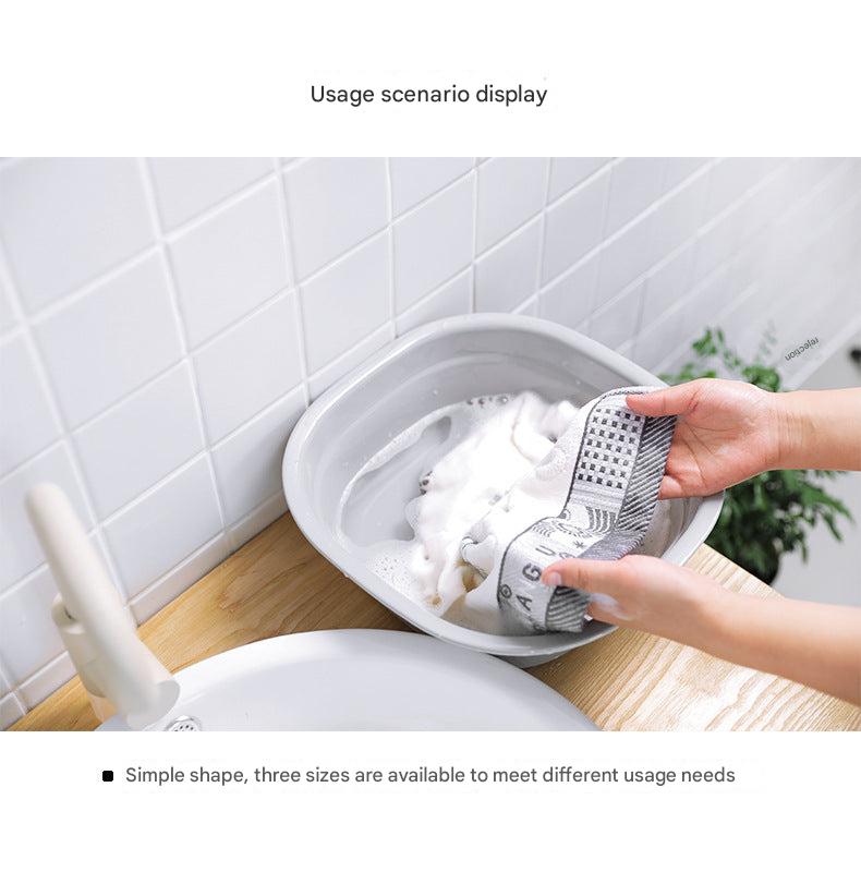 Plastic bowl in beige colour for kitchen decor