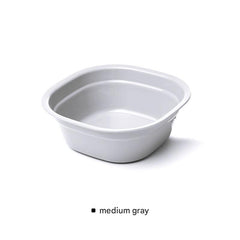 Plastic bowl in beige colour for kitchen decor