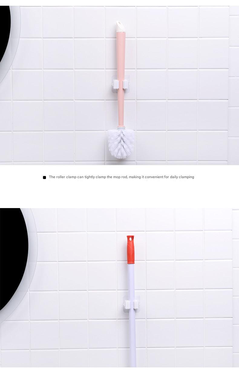 Mop holder installation without drilling