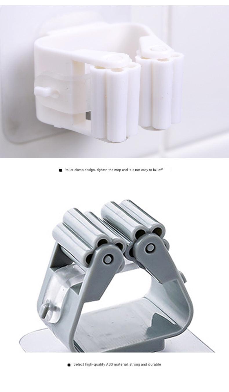 Versatile wall-mounted holder for cleaning