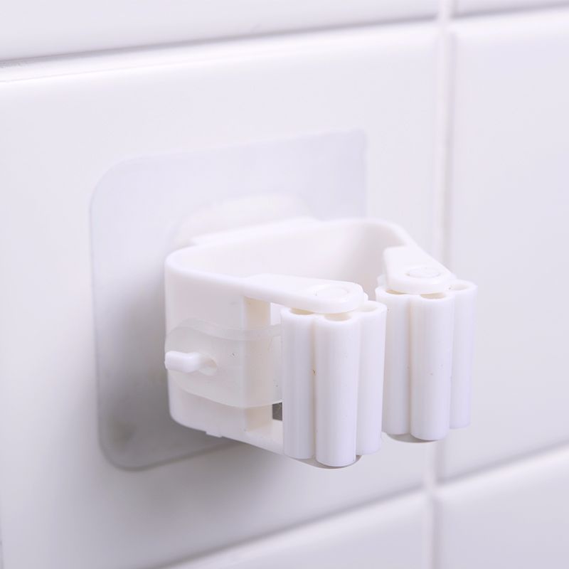 Mop holder installation without drilling