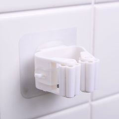 Mop holder installation without drilling