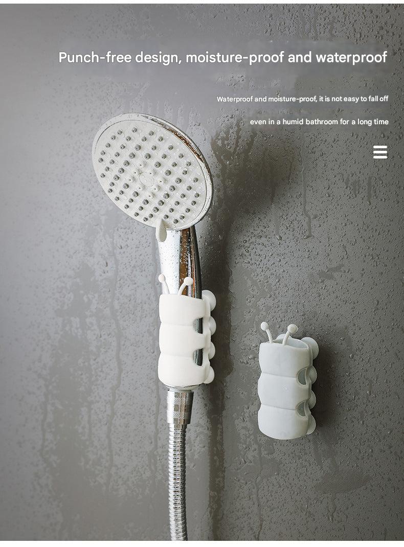 Adjustable Suction Shower Head Holder front view