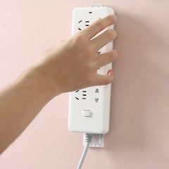 easy installation power strip holder without tools