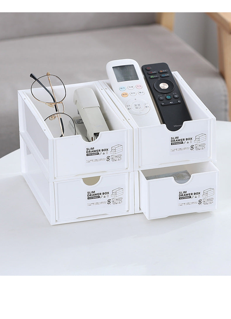 Organised workspace with stylish desk organiser