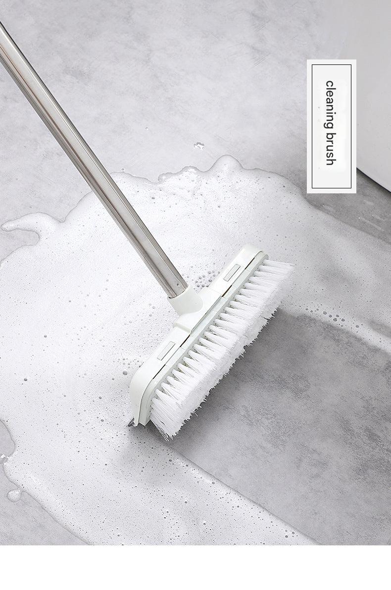 Effective brush for tile and toilet scrubbing