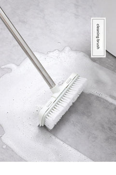Effective brush for tile and toilet scrubbing