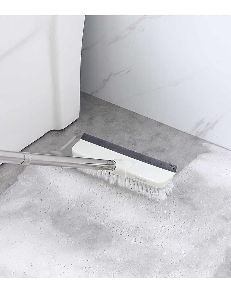 Effective brush for tile and toilet scrubbing